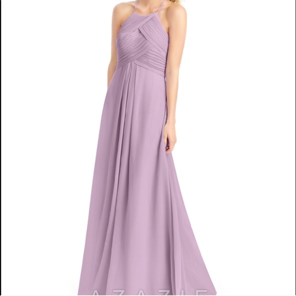 Azazie wisteria dress